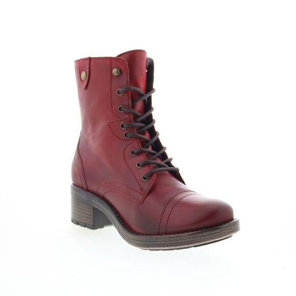 Miz Mooz Womens Calla Red Boots (NWT) - Picture 2 of 7